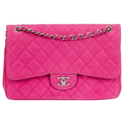 chanel hot pink bag|pink chanel bags on sale.